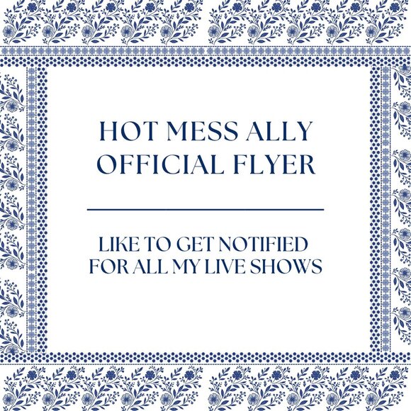 LIKE TO GET NOTIFIED FOR ALL MY POSH SHOWS! - Picture 1 of 1